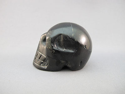 Deep Purple Amethyst Crystal Skull